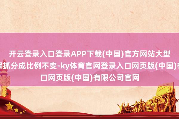 开云登录入口登录APP下载(中国)官方网站大型银行股仍然保抓